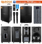 Loa kéo di động bosa PA1500 (Bass 4 tấc)