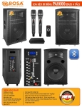 Loa kéo di động bosa PA8000 (bass 4 tấc)