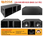 LOA SUB ĐÔI BOSA KS28 (BASS 2x5 TẤC)