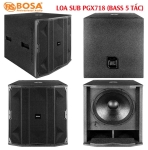 Loa sub bosa PGX718 ( Bass 5 tấc)