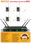 Micro không dây đeo tai bosa 400A