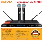 Micro không dây bosa KL800