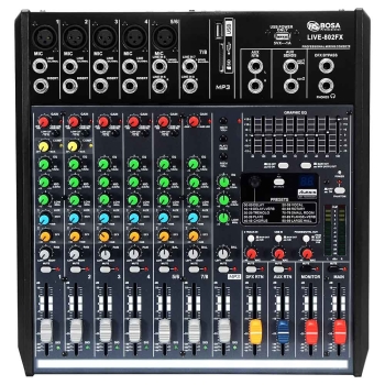 Mixer bosa LIVE-802FX