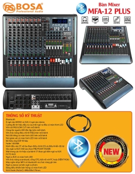 Mixer bosa MFA-12 PLUS bluetooth