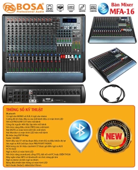 Mixer bosa MFA-16 bluetooth