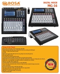 Bàn mixer digital bosa MG-16