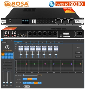 Vang số bosa KD200 - Bluetooth