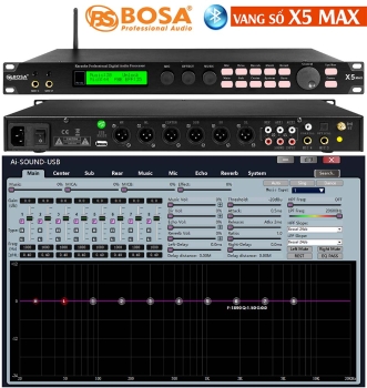 Vang số bosa X5 MAX - Bluetooth