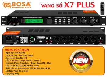 Vang số bosa X7 PLUS